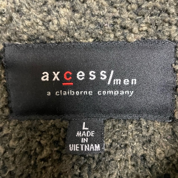 Axcess Men's Faux Suede Fleece Lined Jacket | Brown | Large - Picture 5 of 11